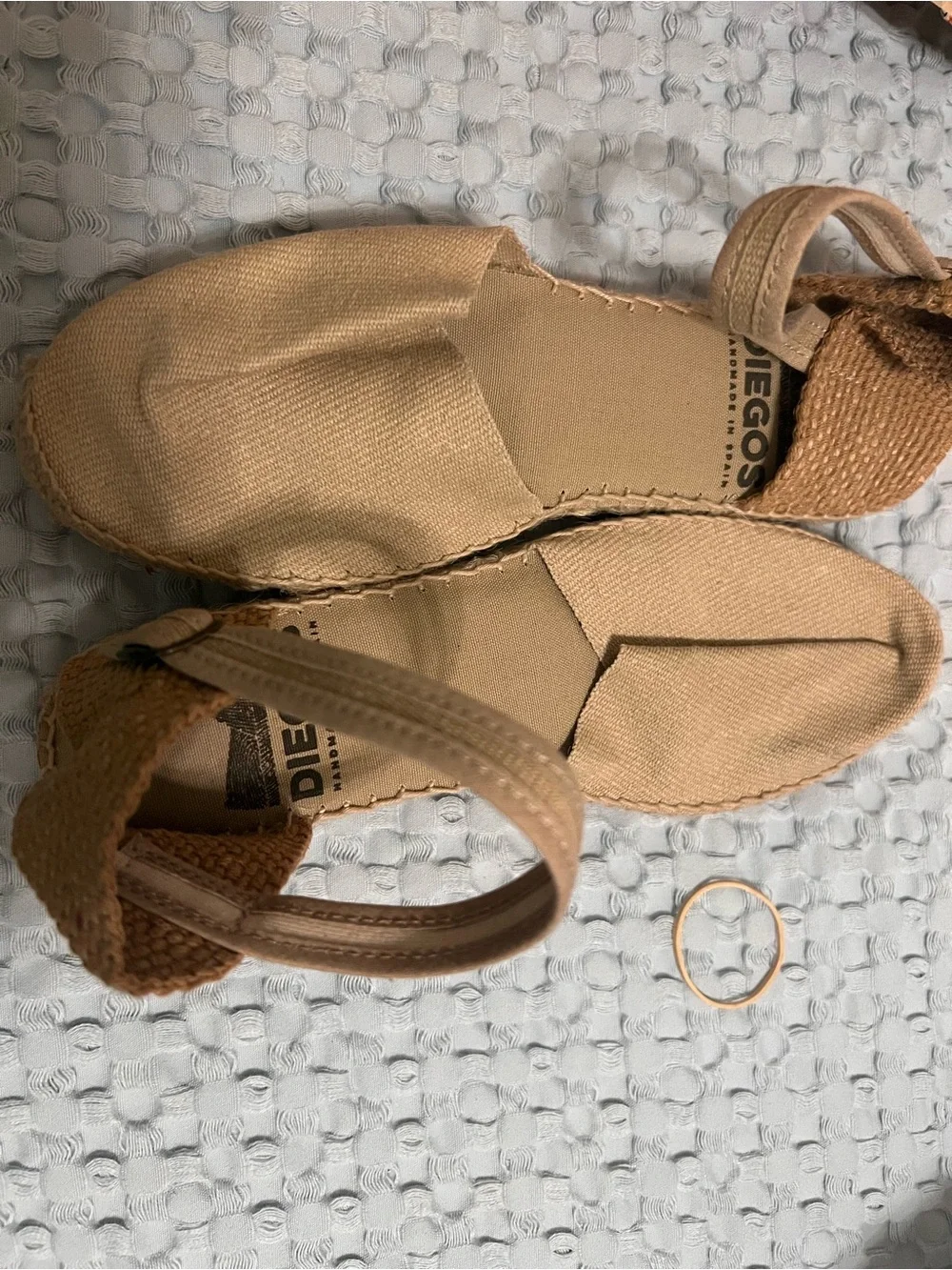 Tan Espadrille Women's Ankle-Strap Espadrilles